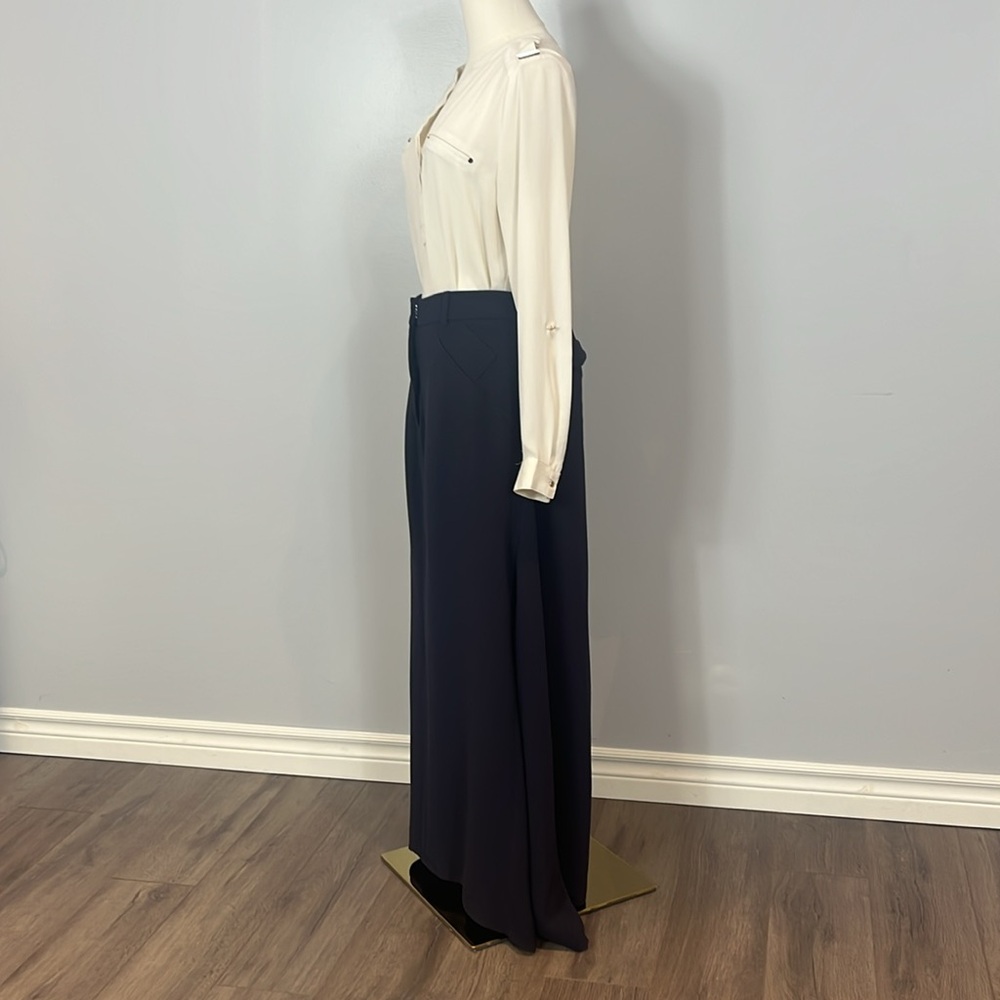Peter Pilotto Long Navy Blue Skirt - Picture 7 of 17